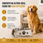 COMEDOURO PET PREMIUM DESARTINOX TAMANHO G