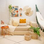Cesto Boho Artesanal P