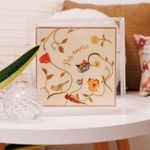Acrílico Decorativo Com Azulejo Estampado Per Amore