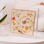 Acrílico Decorativo Com Azulejo Estampado Per Amore