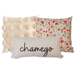 Kit de Almofadas Chamego e Floral