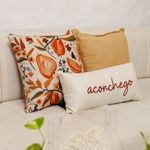 Almofada Decorativa Botânica Laranja