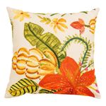 Almofada Decorativa Bananeira Floral