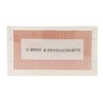 Acrílico Decorativo Amor é Revolucionário 30x17cm