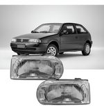 Par Farol Gol Parati Saveiro G2 1995 / 2000 Modelo Arteb Ambos Lados