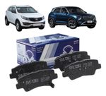 Pastilhas Freio Traseiras Syl 7261 P/ Tucson / Sportage 2017