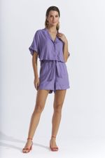CAMISA CROPPED LISA EM VISCOSE