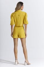 CAMISA CROPPED LISA SLUB