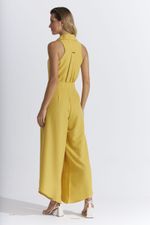 MACACÃO CROPPED LISO FLOW C/ AMARRAÇÃO FRENTE