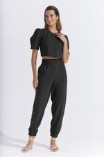 T-SHIRT CROPPED LISA ALFAIATARIA NEW