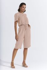 T-SHIRT CROPPED LISA C/ CANALETA BARRA