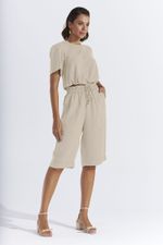 T-SHIRT CROPPED LISA C/ CANALETA BARRA