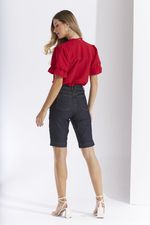 BIKER LYCRA C/ BOTÕES COBERTOS