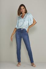 BLUSA CONCHAS C/ FENDA NA MANGA