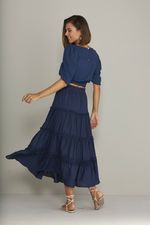 BLUSA CROPPED LISA C/ DECOTE QUADRADO