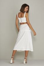 TOP LISO SLUB COM DETALHE DE ELÁSTICO