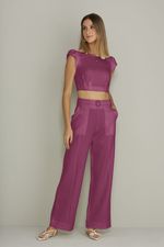 BLUSA CROPPED LISA ALFAIATARIA