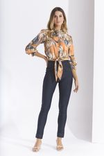 BLUSA MANGA LONGA FLOR DA TERRA