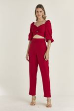 BLUSA CROPPED LISA C/ TORÇÃO