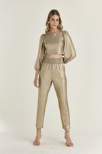 CALÇA DE MALHA MECH LUREX