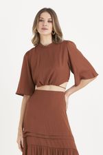 BLUSA LISA RUSTY C/ CANALETA