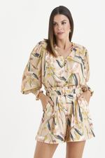 BLUSA MANGA LONGA BOTÃO DE PAPOULA