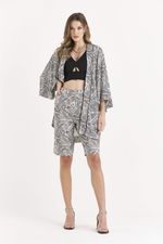 KIMONO ANIMAL PRINT C/ VIVO
