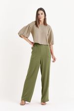 BLUSA CROPPED LISA CONFORT C/ PREGAS NA MANGA