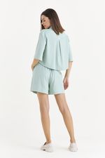 CAMISA CROPPED LISA TWILL AMPLA