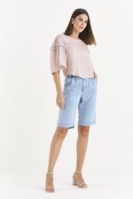 BLUSA CROPPED LISA C/ PREGA NA FRENTE