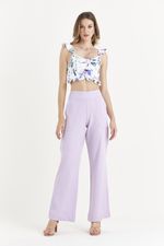 PANTALONA ALFAIATARIA LISA ELASTIC C/ BOLSO FRENTE