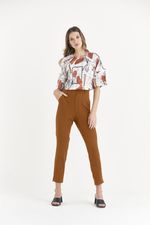 CALÇA RETA ALFAIATARIA LISA