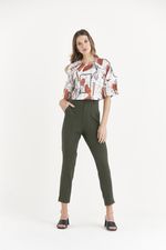 CALÇA RETA ALFAIATARIA LISA