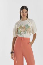 T-SHIRT MALHA RAGLAN CACAU