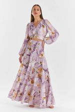 SAIA LONGA LAVANDA MAXI MARIA