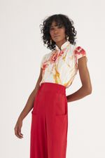 T-SHIRT FLORAL BEIRA MAR