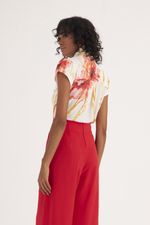 T-SHIRT FLORAL BEIRA MAR