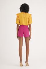 SHORT ALFAIATARIA LISO C/ BOLSO FACA