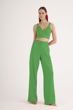 TOP LISO ALFAIATARIA SATIN SHINE