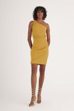 VESTIDO CURTO FLOW OMBRO ÚNICO