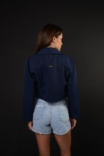 SHORT JEANS CURTO C/ PEDRARIA FRENTE