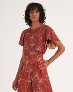 T-SHIRT RAGLAN FLOR DA PRAIA