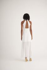 VESTIDO MULLET CREPON JACQUARD