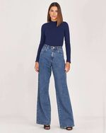 CALÇA JEANS WIDE LEG