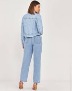 CALÇA JEANS C/ ELÁSTICO
