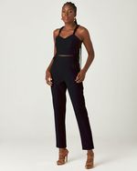 CALÇA RETA ALFAIATARIA LISA C/ TORÇÃO