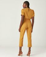 CALÇA LISA ALFAIATARIA CROPPED