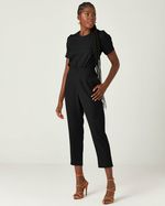 CALÇA LISA ALFAIATARIA CROPPED