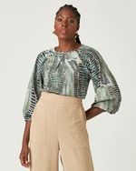 BLUSA MANGA LONGA LISTRA FÓSSIL