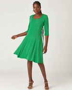 VESTIDO CURTO DE MALHA FUN COM NESGAS